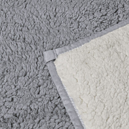 MANTA SHERPA LOM LIGHT BLUE 127X177 - Imagen 3