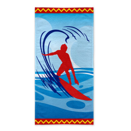 TOALLA PLA VEL 70X140 SURFISTA