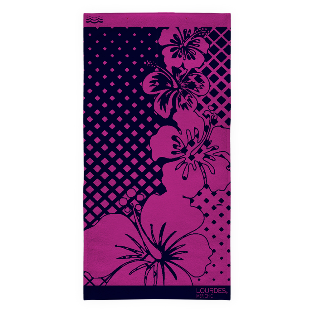 TOALLA PLA MEC 86X160 ORCHIDE