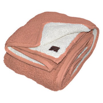 MANTA SHERPA LOM CORAL 127X177