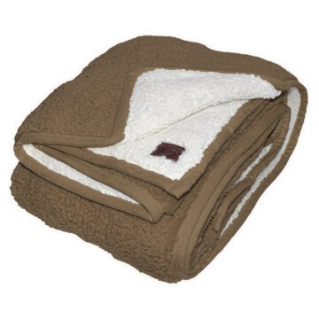MANTA SHERPA LOM TAUPE 127X177